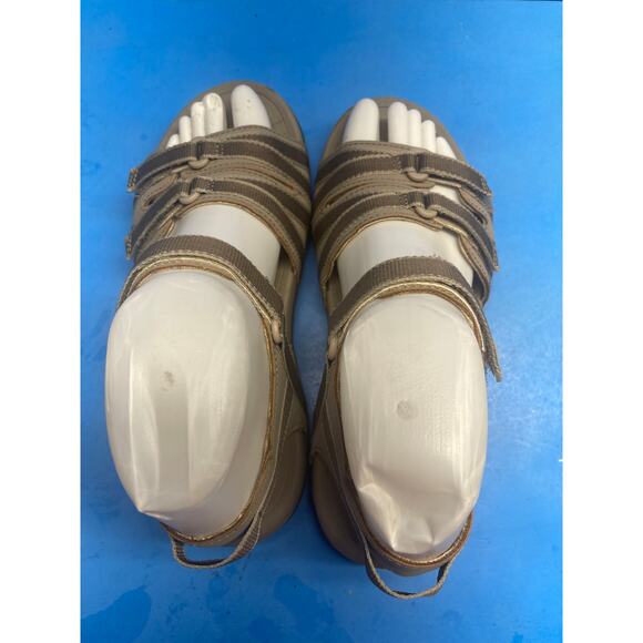 Earth Spirit Beige Sport Sandals Women's 8 Strappy Hiking Outdoor Athletic - Picture 5 of 12